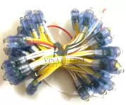 LED Đúc Phi 5 Đế 8 Vàng (50 Bóng)